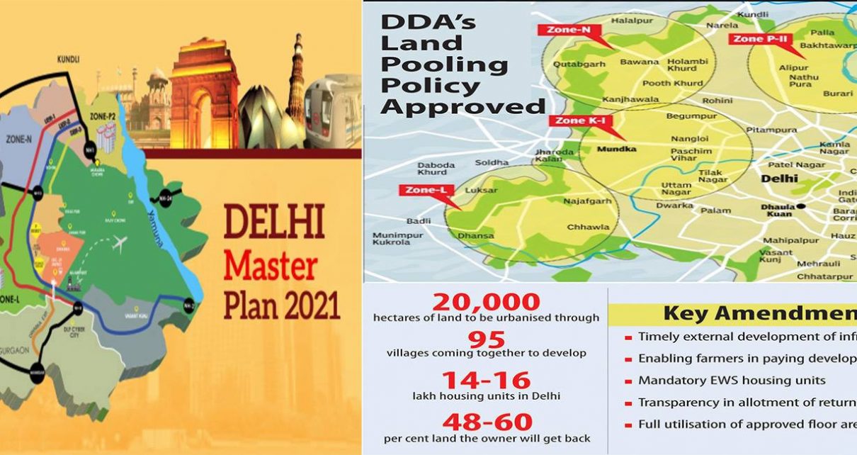 DDA Land Pooling policy